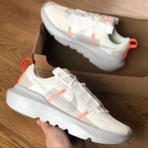 Nike Crater Impact Summit White Grey Foam Running Sneaker Size 6.5Y Womens 8 NEW